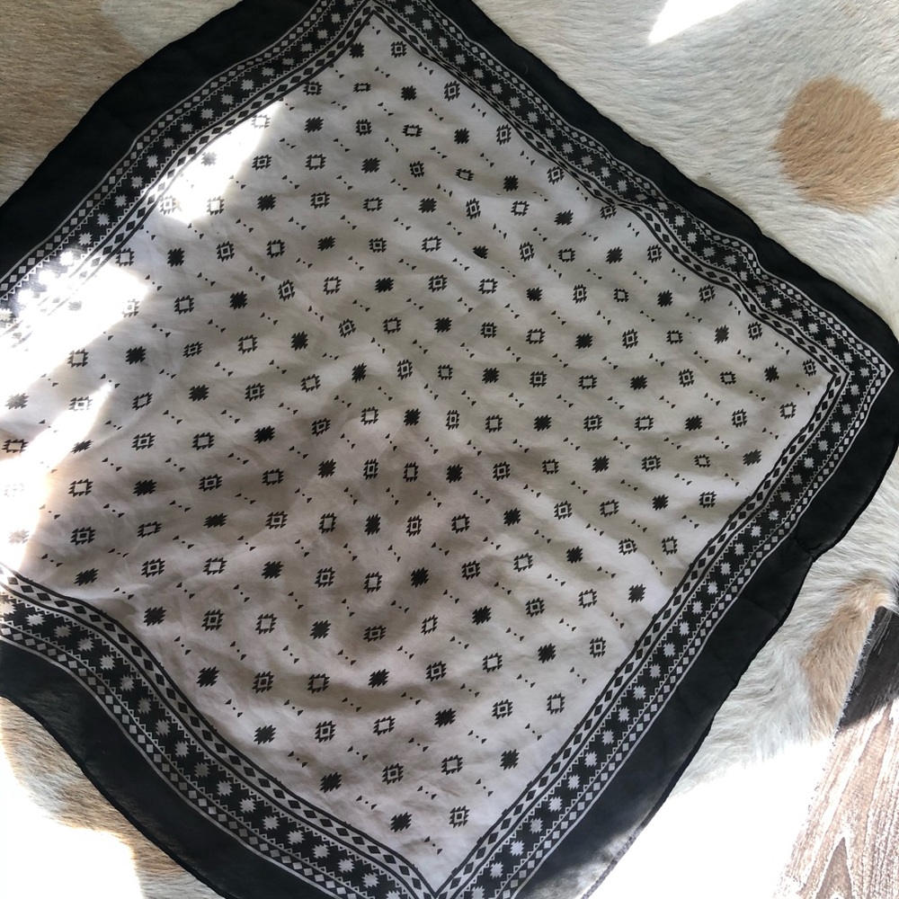 Square Neck Scarf - Picture 2 of 2